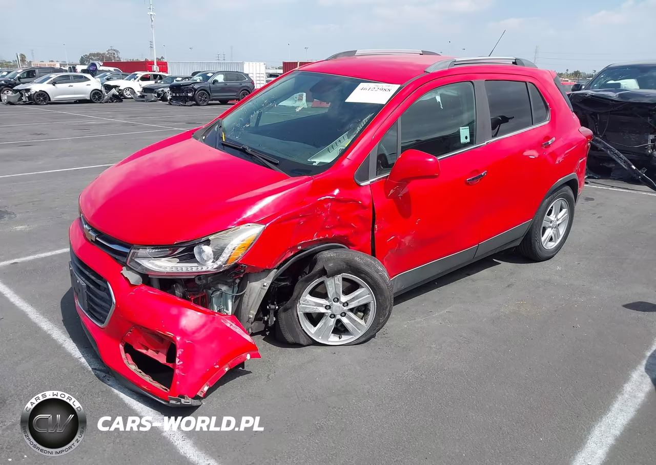 2018 Chevrolet Trax Lt VIN:3GNCJPSB4JL181259 - 2