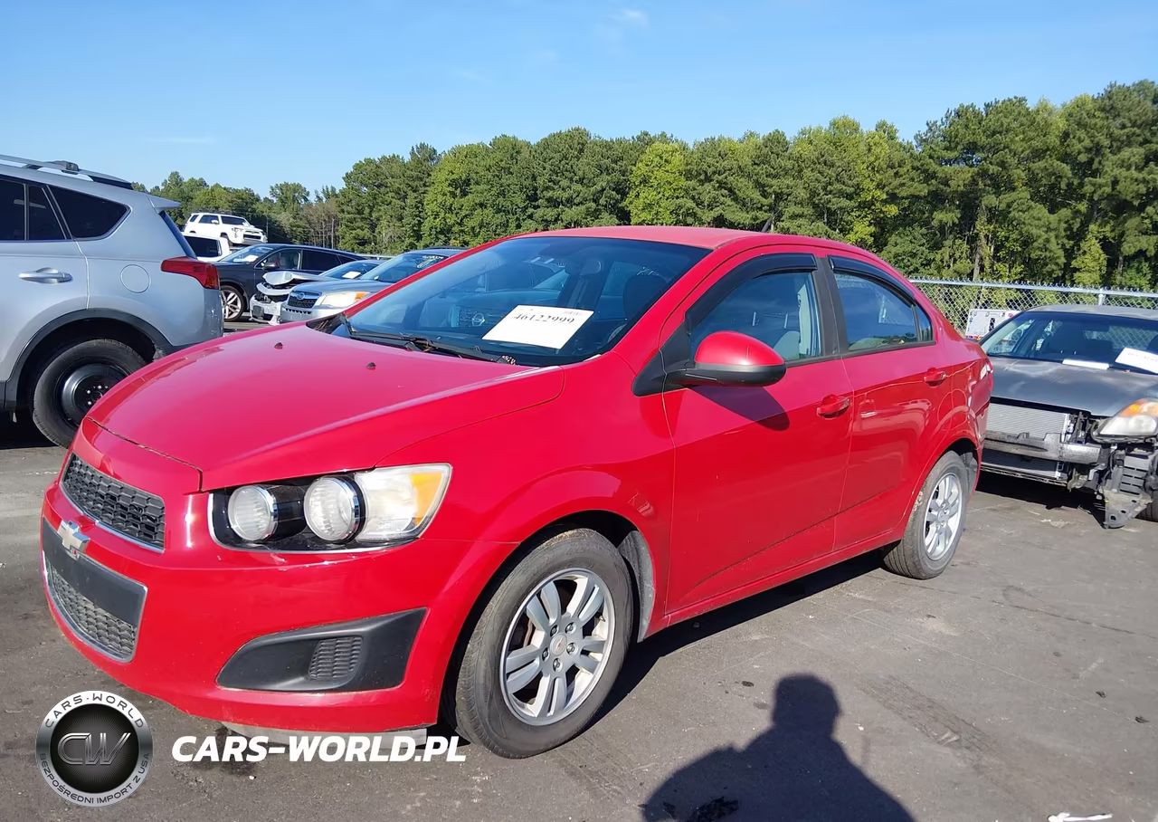 2012 Chevrolet Sonic 1Ls VIN:1G1JB5SH1C4132270 - 2