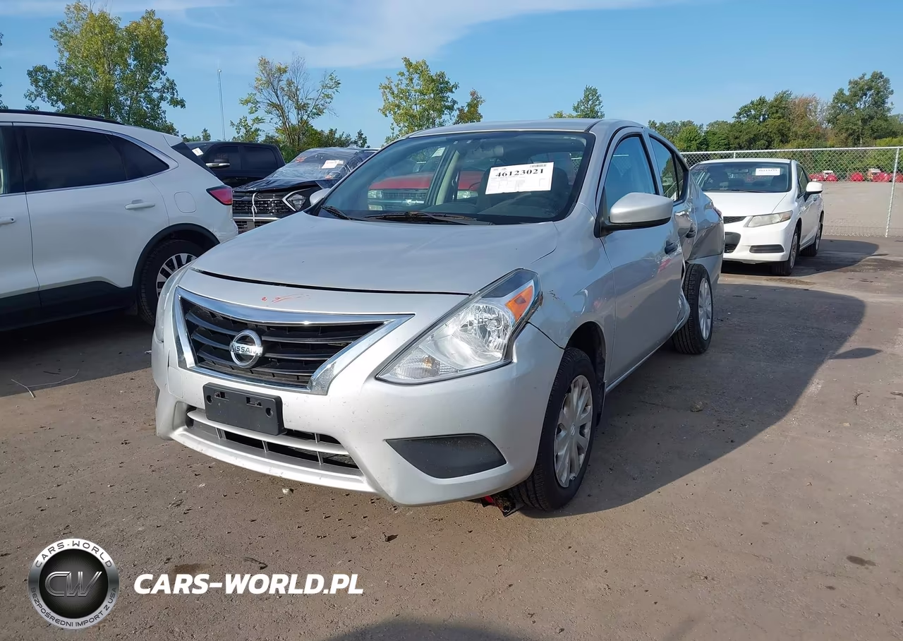 2016 Nissan Versa 1.6 S VIN:3N1CN7AP9GL843195 - 2