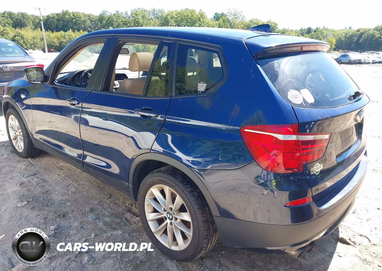 2013 BMW X3 xDrive28I VIN:5UXWX9C53D0D06893 - 3
