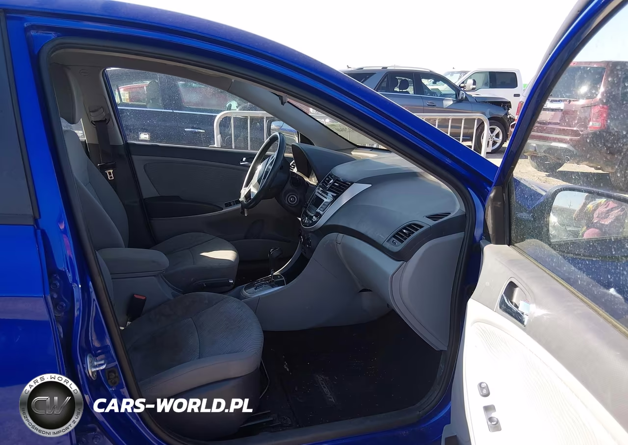2014 Hyundai Accent Gls VIN:KMHCU4AE6EU754986 - 5
