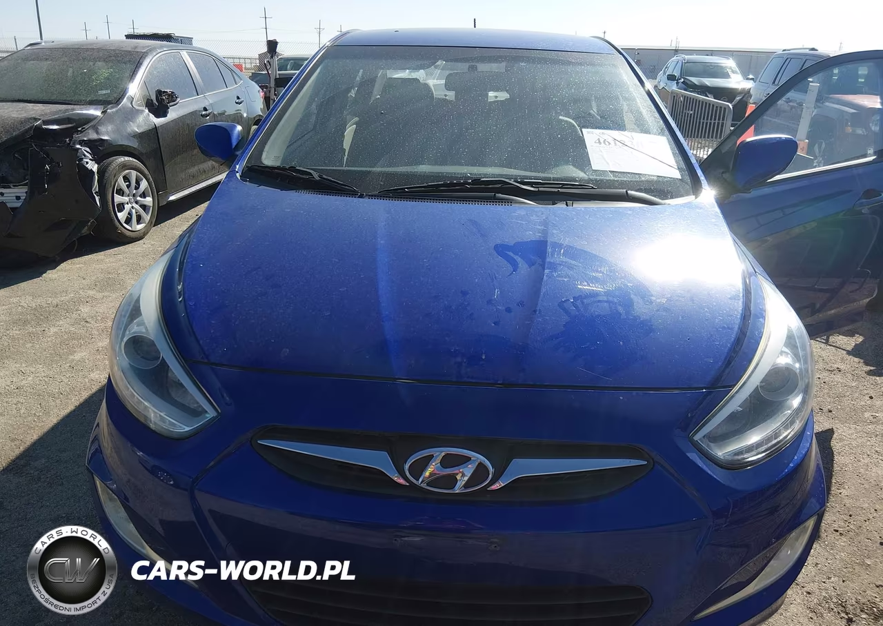 2014 Hyundai Accent Gls VIN:KMHCU4AE6EU754986 - 6