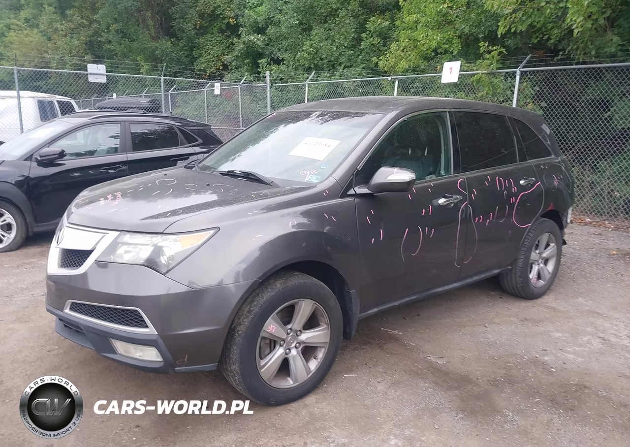 2011 Acura Mdx VIN:2HNYD2H26BH525033 - 2