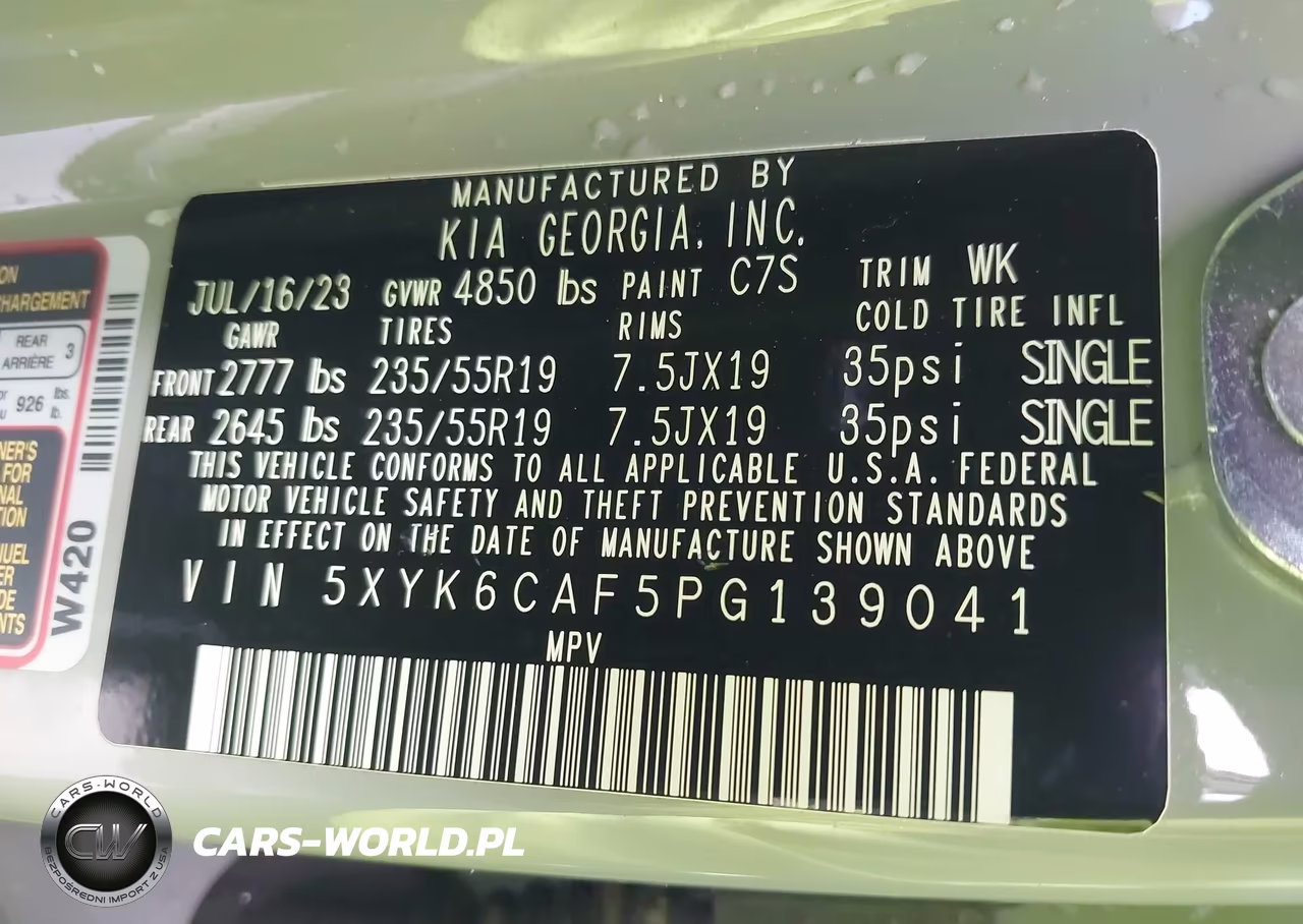 2023 Kia Sportage X-Line VIN:5XYK6CAF5PG139041 - 9