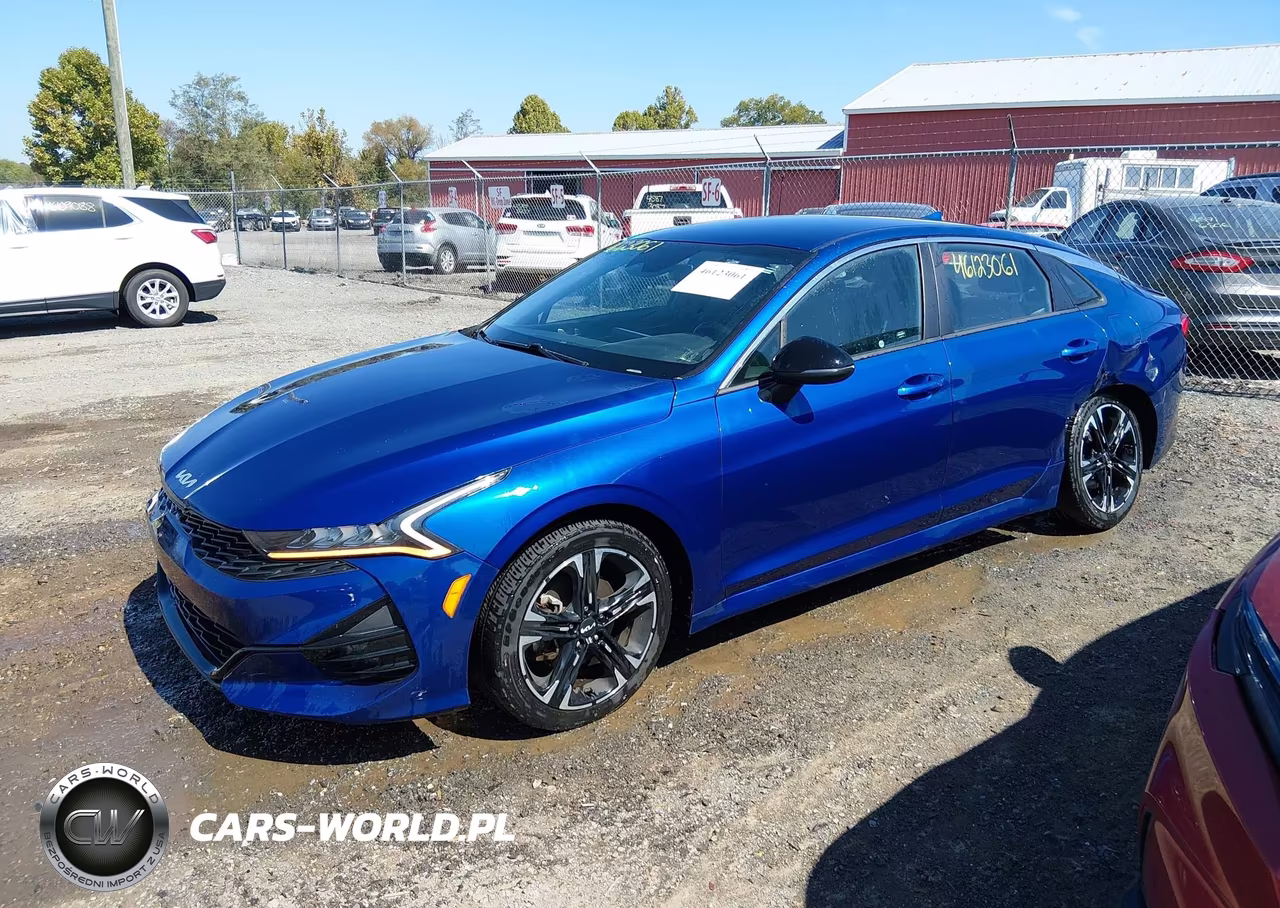 2022 Kia K5 Gt-Line VIN:5XXG64J25NG102534 - 2