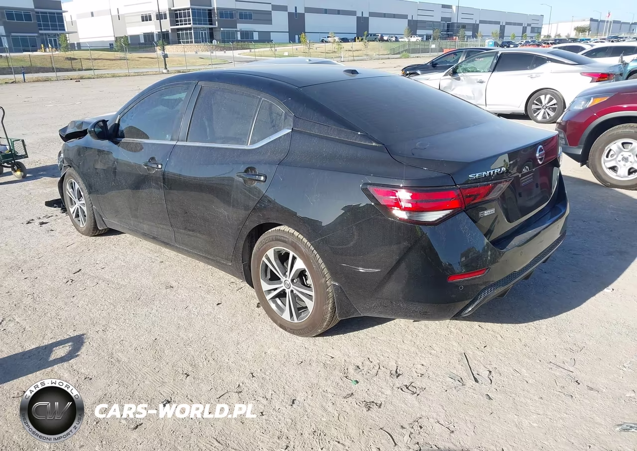 2023 Nissan Sentra Sv Xtronic Cvt VIN:3N1AB8CV3PY306293 - 3
