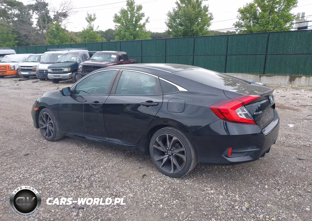 2021 Honda Civic Sport VIN:2HGFC2F87MH505059 - 3