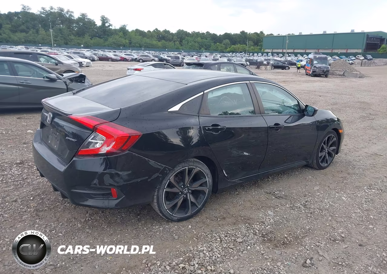 2021 Honda Civic Sport VIN:2HGFC2F87MH505059 - 4