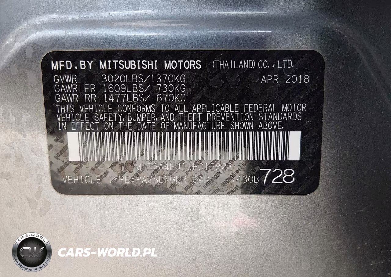 2018 Mitsubishi Mirage Se VIN:ML32A4HJ1JH012822 - 9