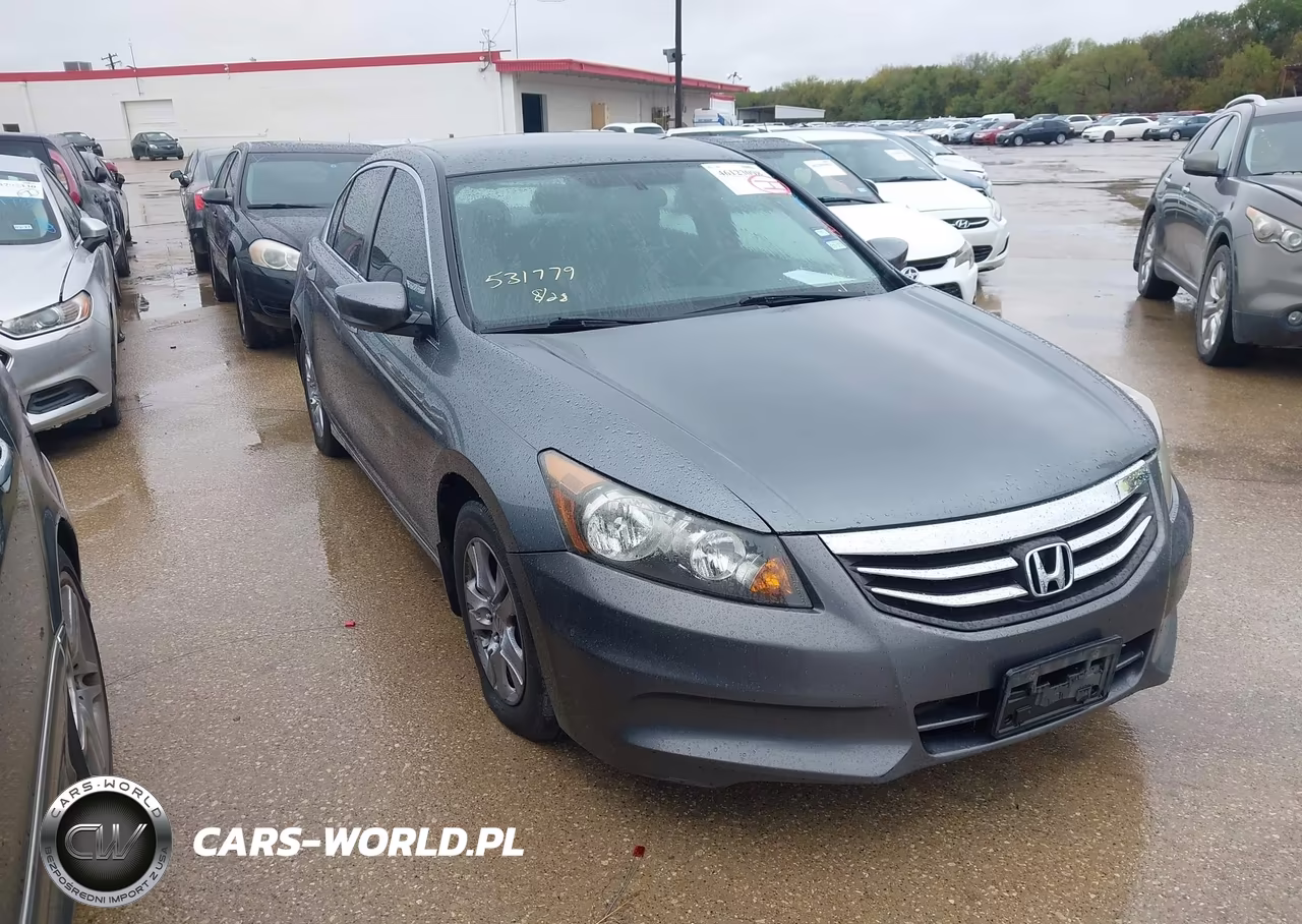 2012 Honda Accord 2.4 Lx-P VIN:1HGCP2F48CA042186 - 1