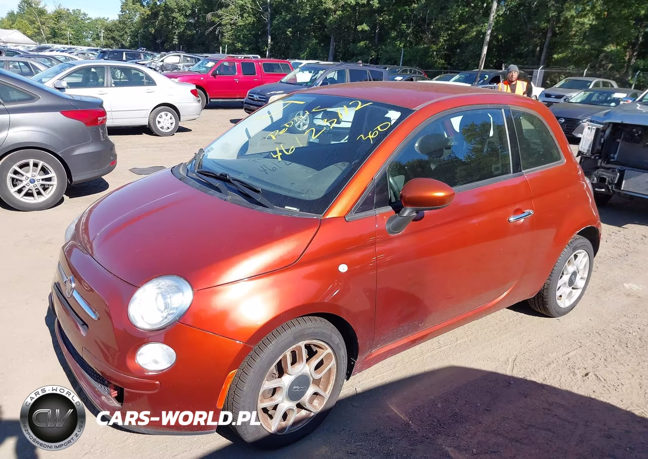 2015 Fiat 500 Pop VIN:3C3CFFAR3FT680990 - 2