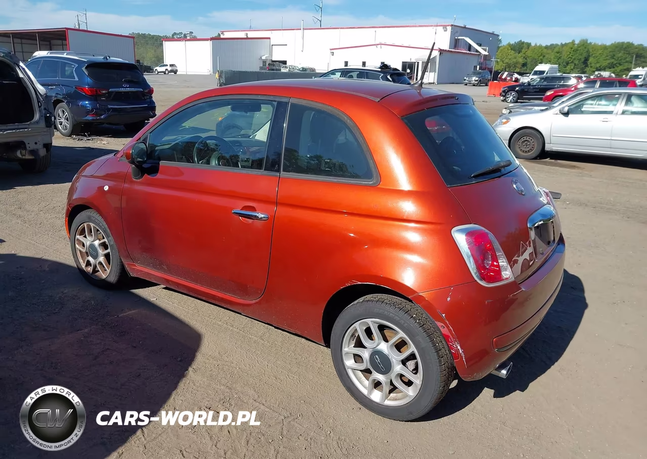 2015 Fiat 500 Pop VIN:3C3CFFAR3FT680990 - 3