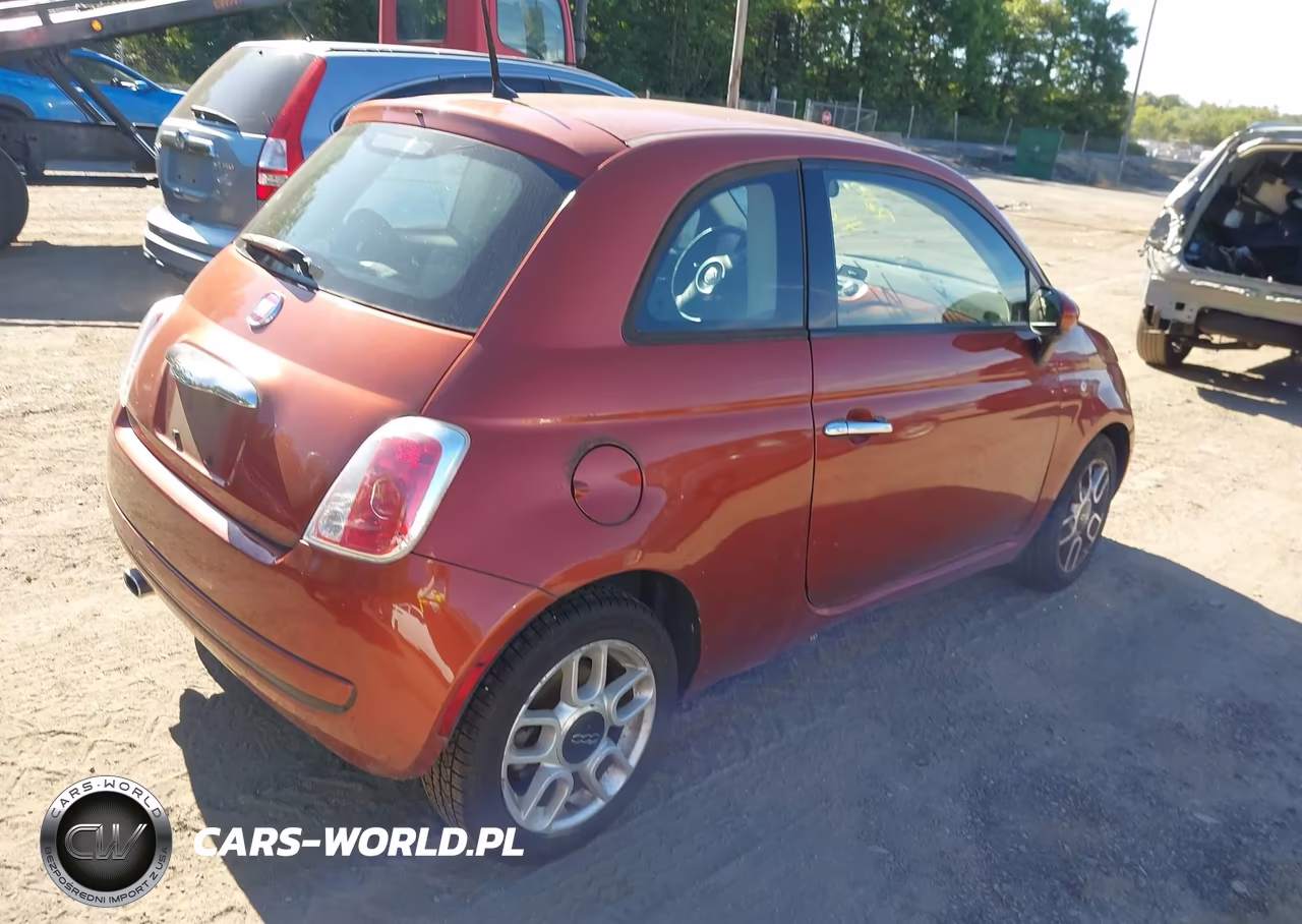 2015 Fiat 500 Pop VIN:3C3CFFAR3FT680990 - 4