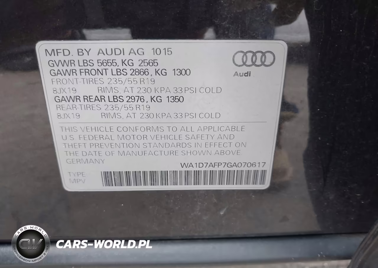 2016 Audi Q5 3.0T Premium Plus VIN:WA1D7AFP7GA070617 - 9