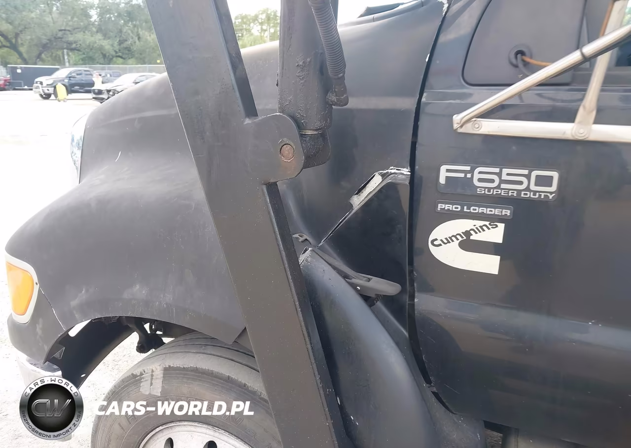 2008 Ford F650 Super Duty Rollback Truck VIN:3FRWX65F58V680621 - 11