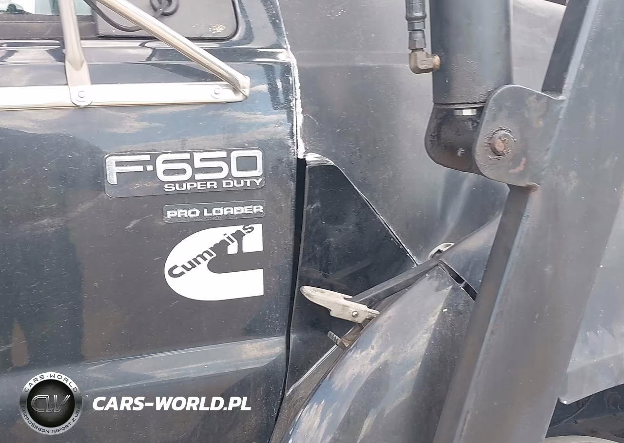 2008 Ford F650 Super Duty Rollback Truck VIN:3FRWX65F58V680621 - 12