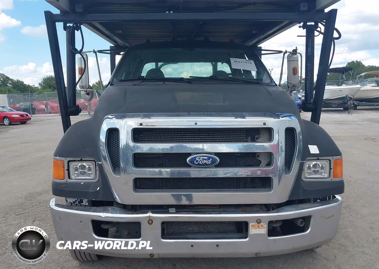 2008 Ford F650 Super Duty Rollback Truck VIN:3FRWX65F58V680621 - 13