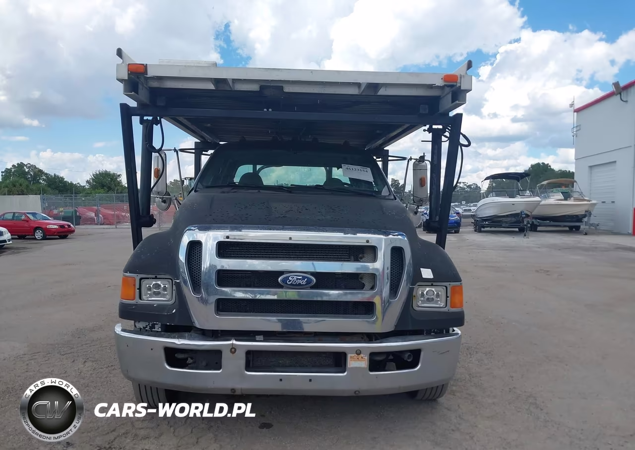2008 Ford F650 Super Duty Rollback Truck VIN:3FRWX65F58V680621 - 14