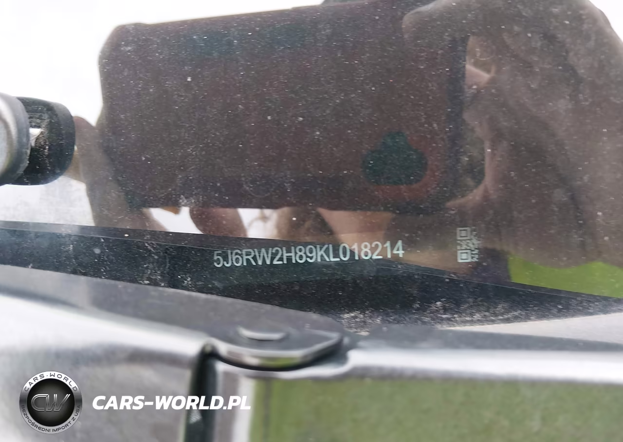 2019 Honda Cr-V Ex-L VIN:5J6RW2H89KL018214 - 9