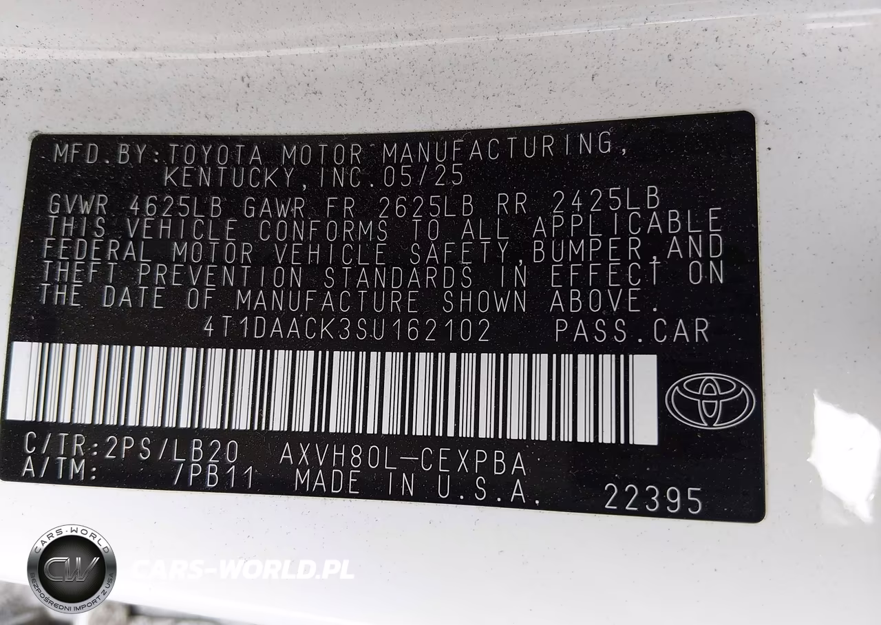 2025 Toyota Camry Xse VIN:4T1DAACK3SU162102 - 9