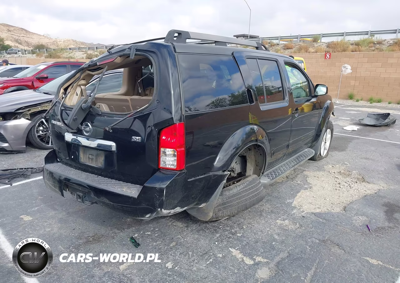 2008 Nissan Pathfinder Se VIN:5N1AR18U38C618104 - 4