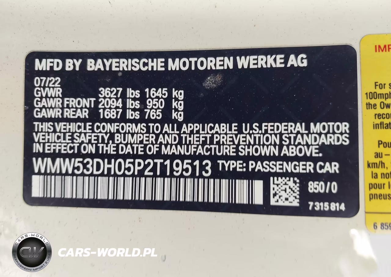2023 Mini Hardtop Cooper S VIN:WMW53DH05P2T19513 - 9