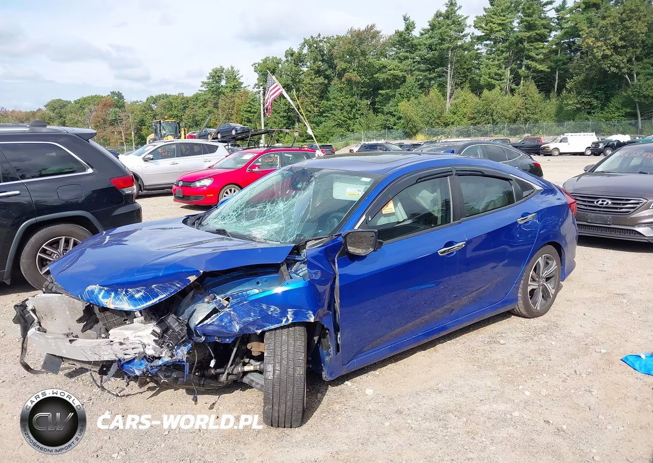 2016 Honda Civic Touring VIN:19XFC1F95GE213816 - 2