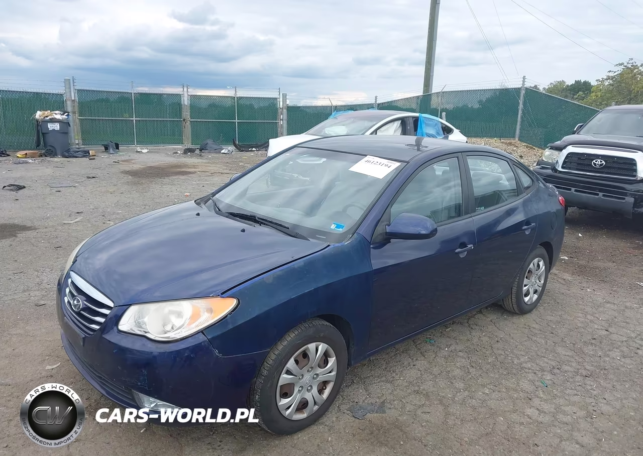 2010 Hyundai Elantra Gls VIN:KMHDU4AD9AU112462 - 2