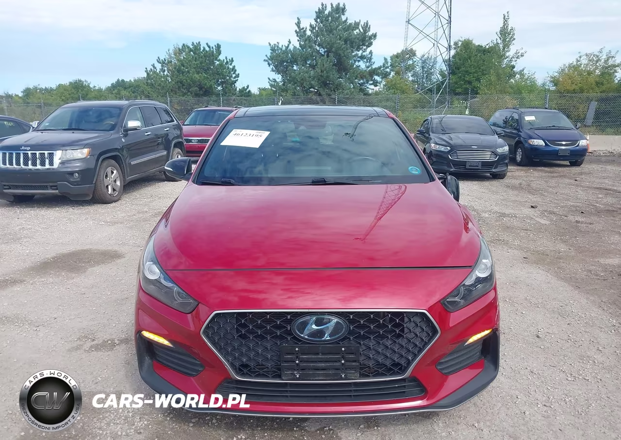 2020 Hyundai Elantra Gt N Line VIN:KMHH55LC3LU126692 - 12