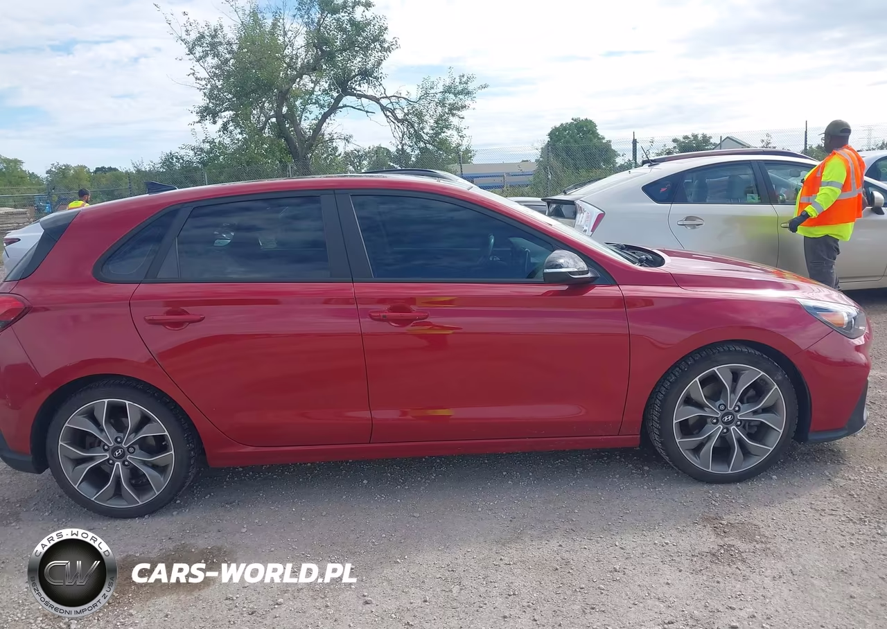 2020 Hyundai Elantra Gt N Line VIN:KMHH55LC3LU126692 - 13