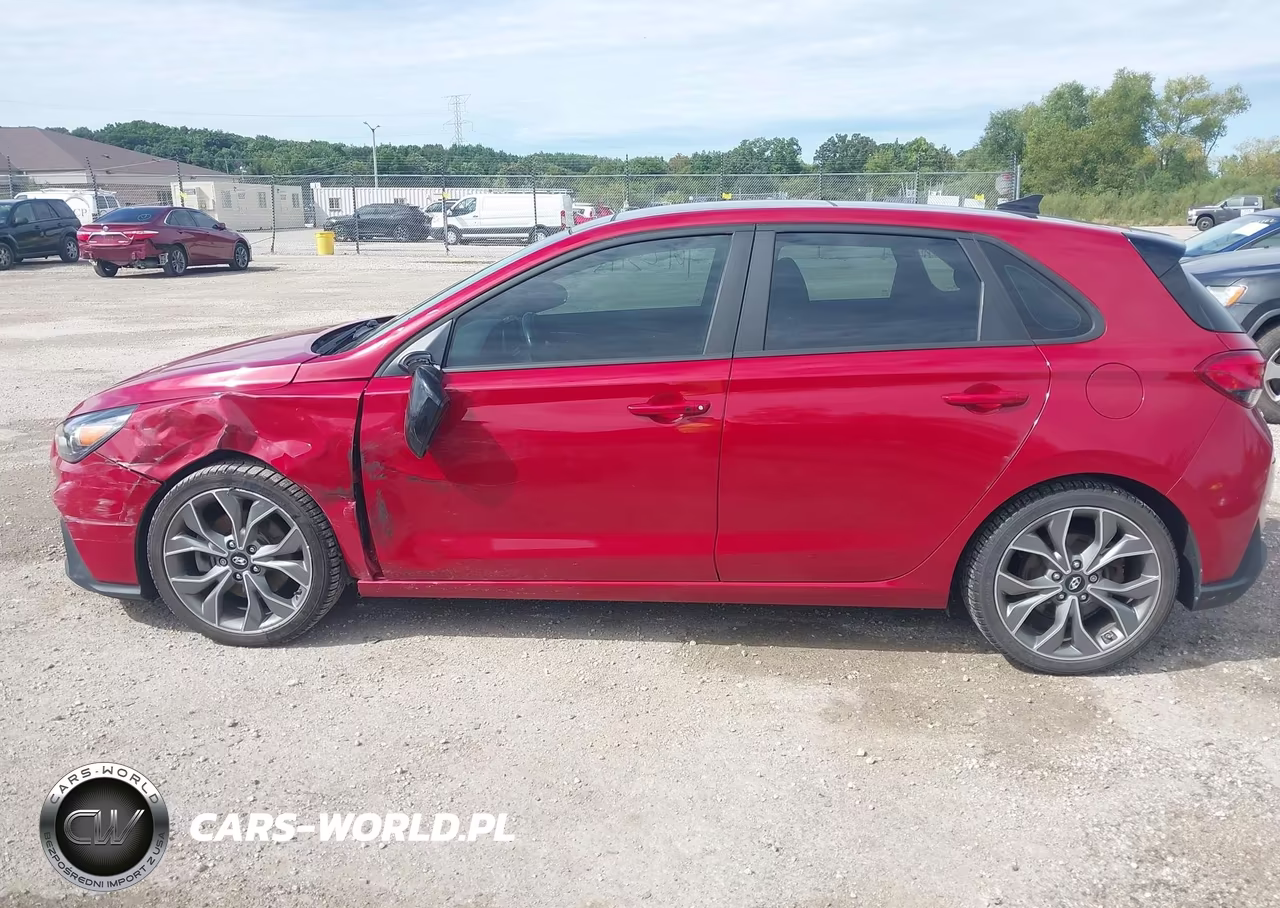 2020 Hyundai Elantra Gt N Line VIN:KMHH55LC3LU126692 - 14