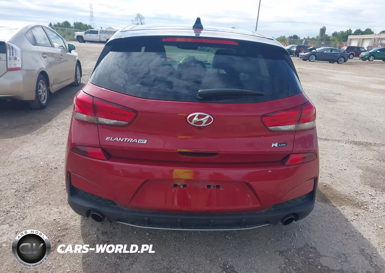 2020 Hyundai Elantra Gt N Line VIN:KMHH55LC3LU126692 - 16