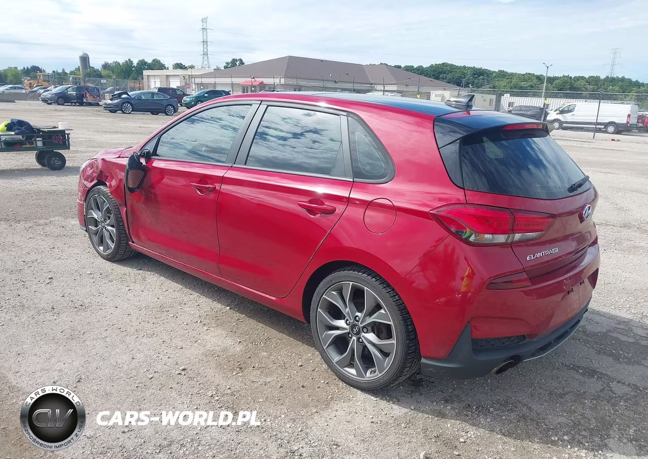2020 Hyundai Elantra Gt N Line VIN:KMHH55LC3LU126692 - 3