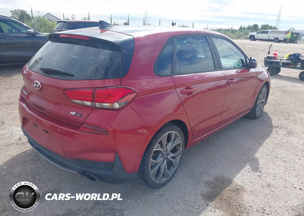 2020 Hyundai Elantra Gt N Line VIN:KMHH55LC3LU126692 - 4