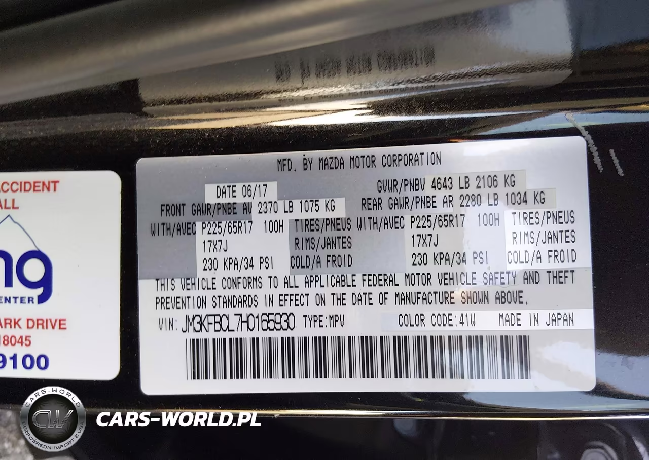 2017 Mazda Cx-5 Touring VIN:JM3KFBCL7H0165930 - 9