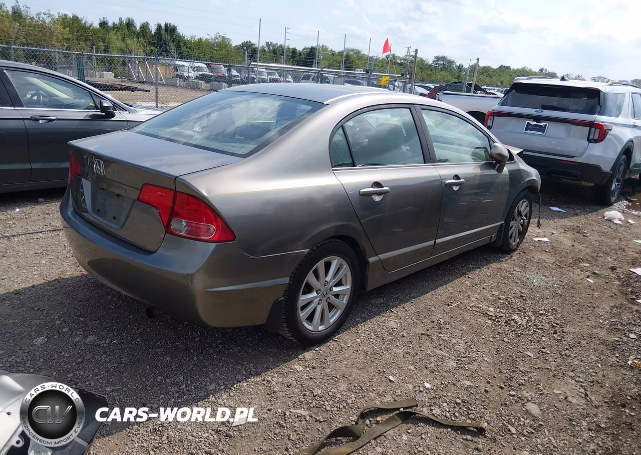 2008 Honda Civic Lx VIN:1HGFA16558L072386 - 4
