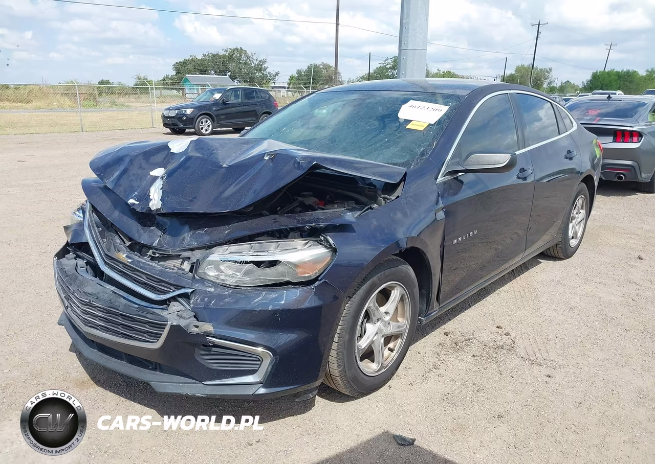 2017 Chevrolet Malibu Ls VIN:1G1ZB5STXHF163357 - 2