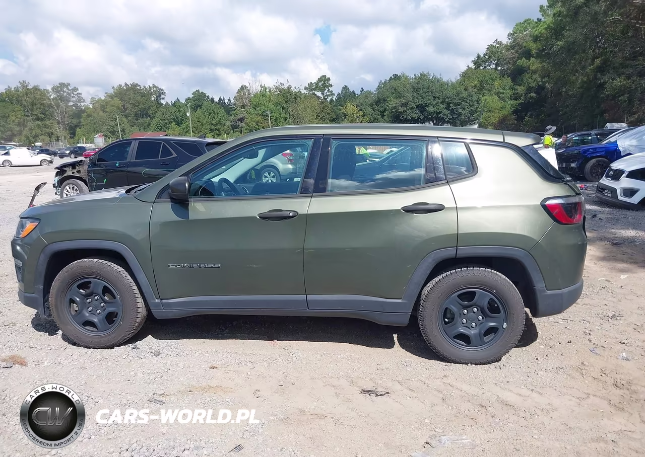 2021 Jeep Compass Sport Fwd VIN:3C4NJCAB1MT523038 - 14