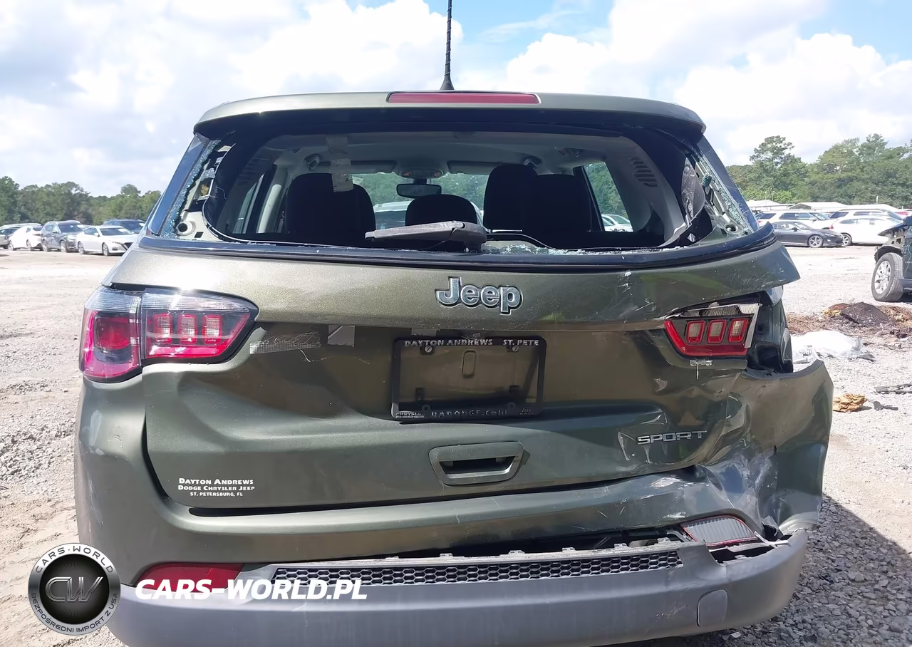 2021 Jeep Compass Sport Fwd VIN:3C4NJCAB1MT523038 - 16