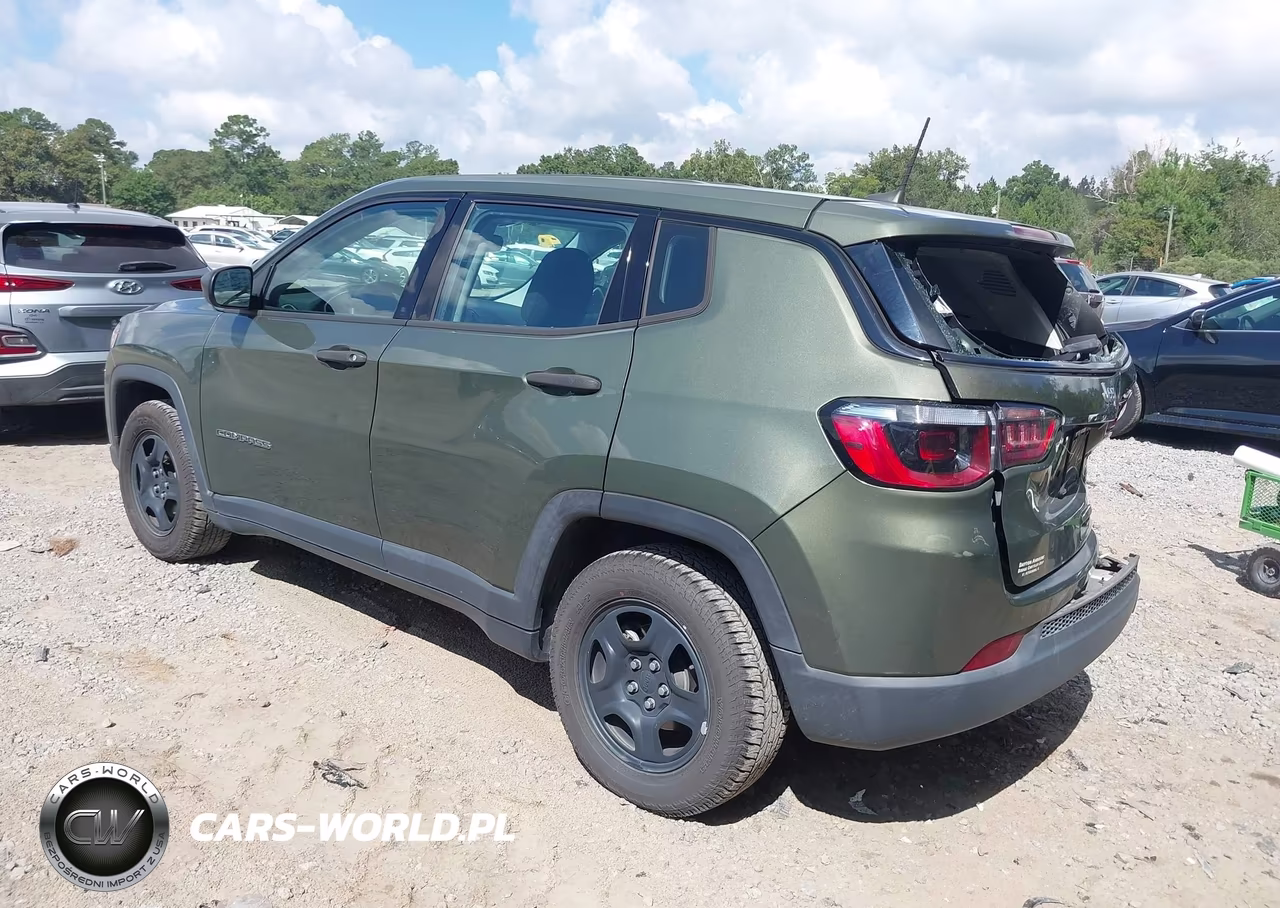 2021 Jeep Compass Sport Fwd VIN:3C4NJCAB1MT523038 - 3