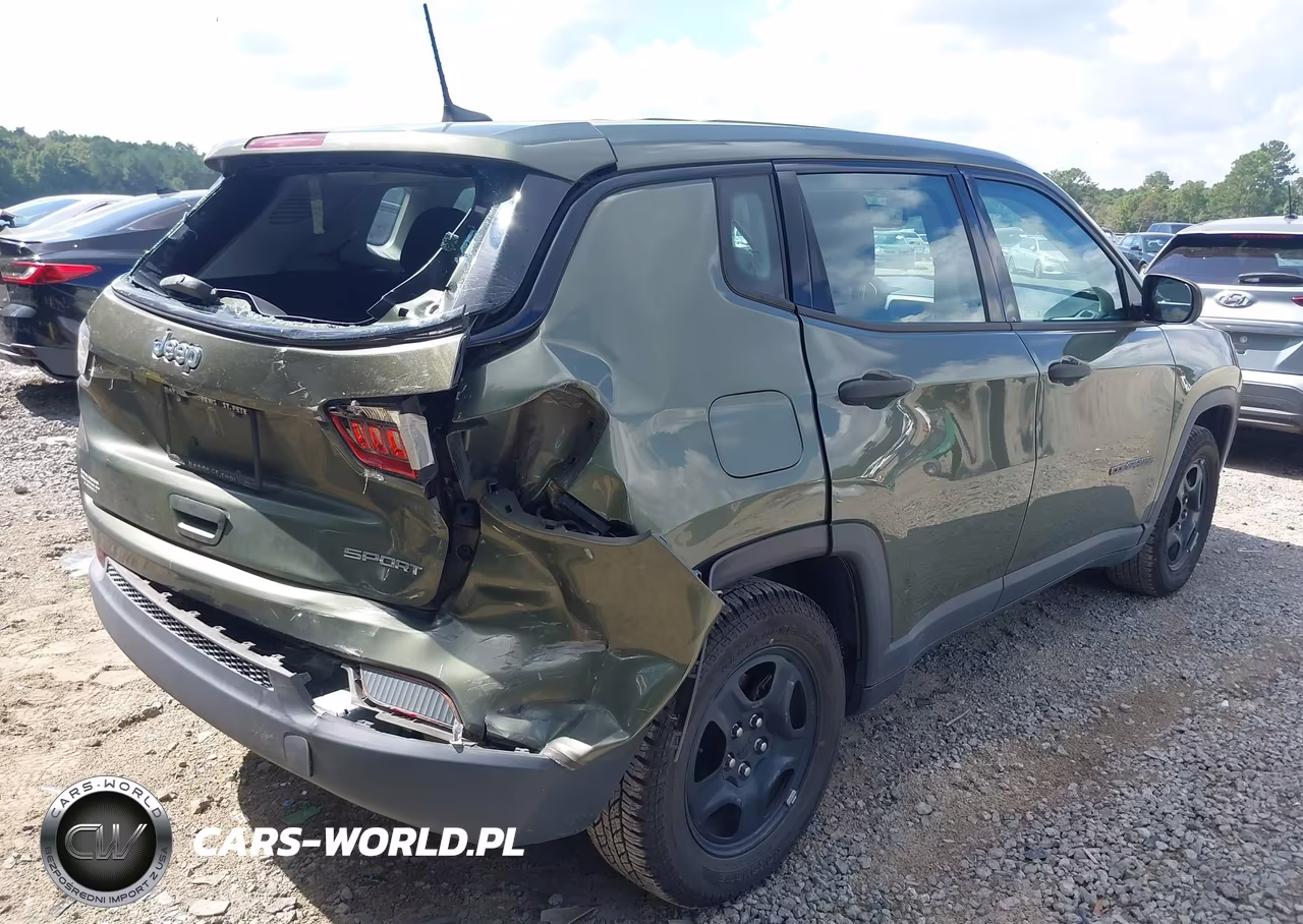 2021 Jeep Compass Sport Fwd VIN:3C4NJCAB1MT523038 - 4
