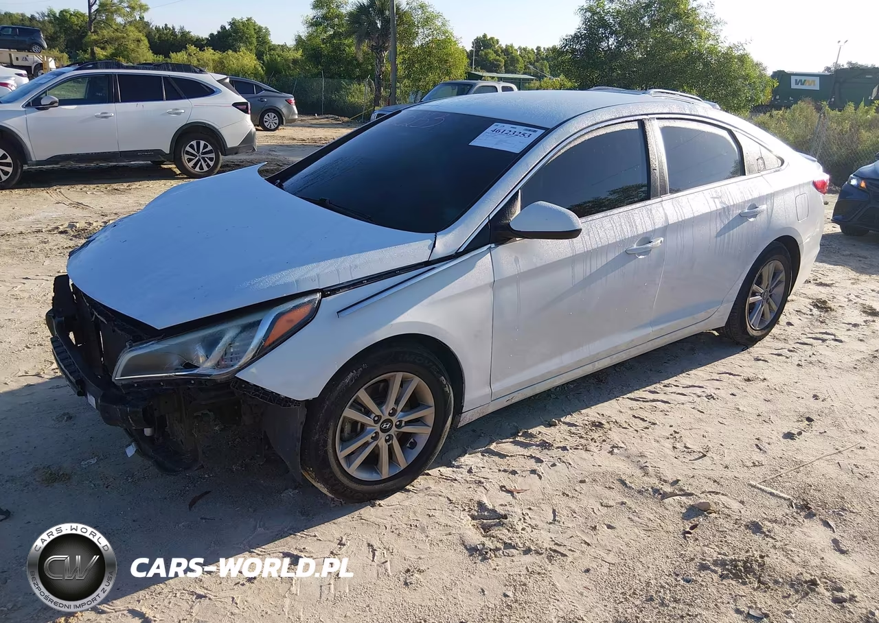 2017 Hyundai Sonata Se VIN:5NPE24AF7HH456022 - 2