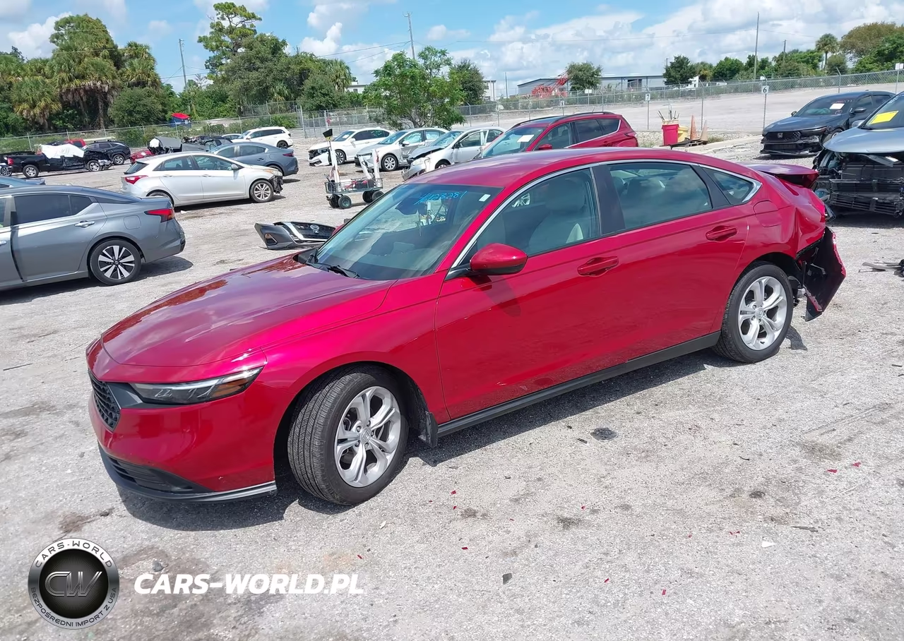 2025 Honda Accord Lx VIN:1HGCY1F23SA089839 - 2