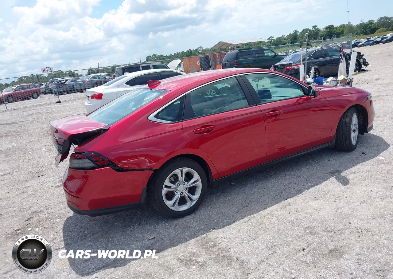 2025 Honda Accord Lx VIN:1HGCY1F23SA089839 - 4