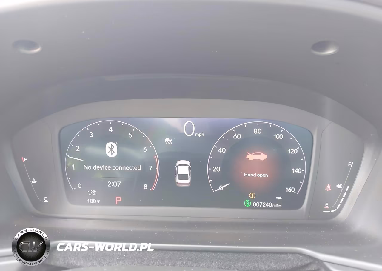 2025 Honda Accord Lx VIN:1HGCY1F23SA089839 - 7