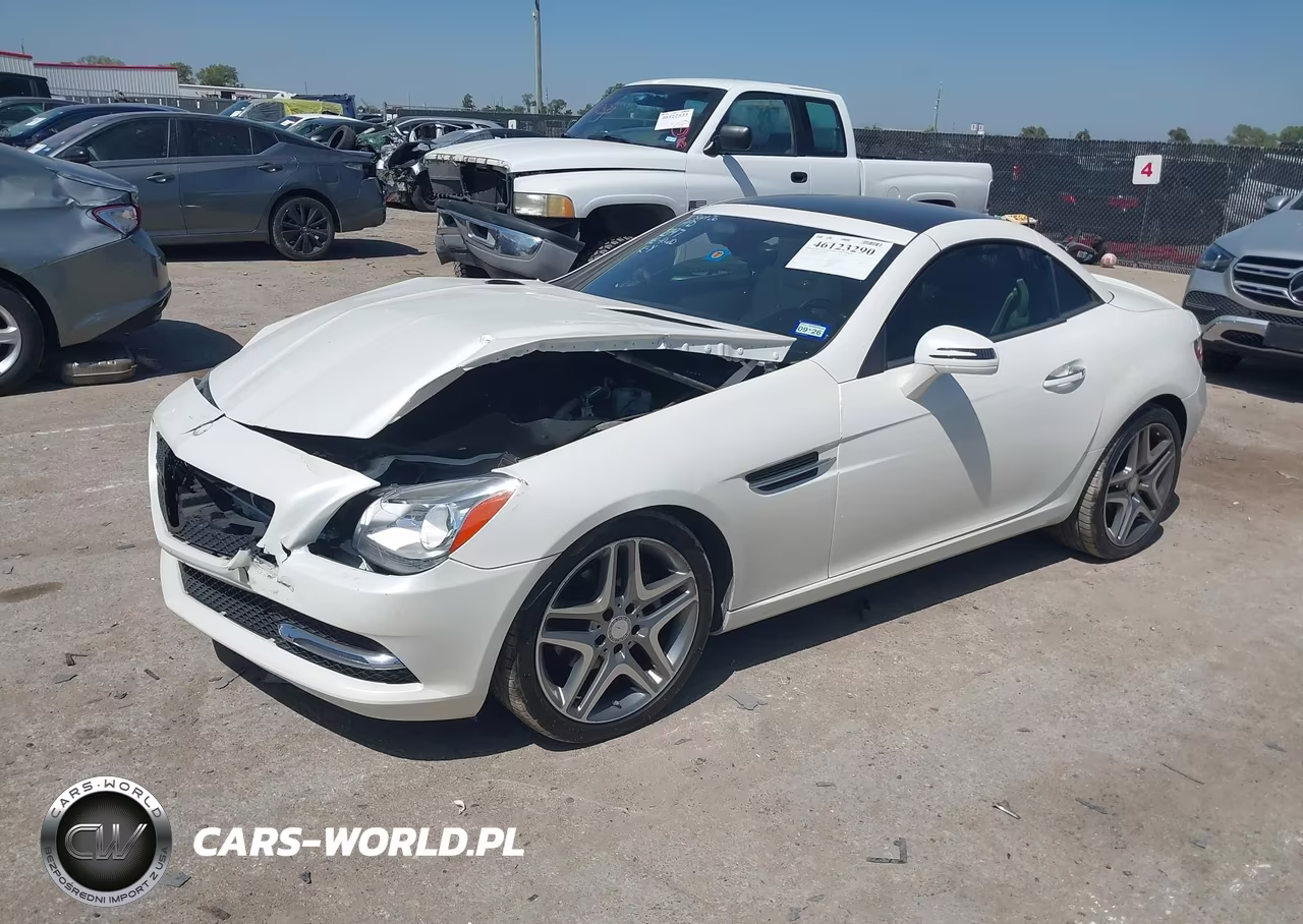 2014 Mercedes-Benz Slk 250 VIN:WDDPK4HA9EF092197 - 2