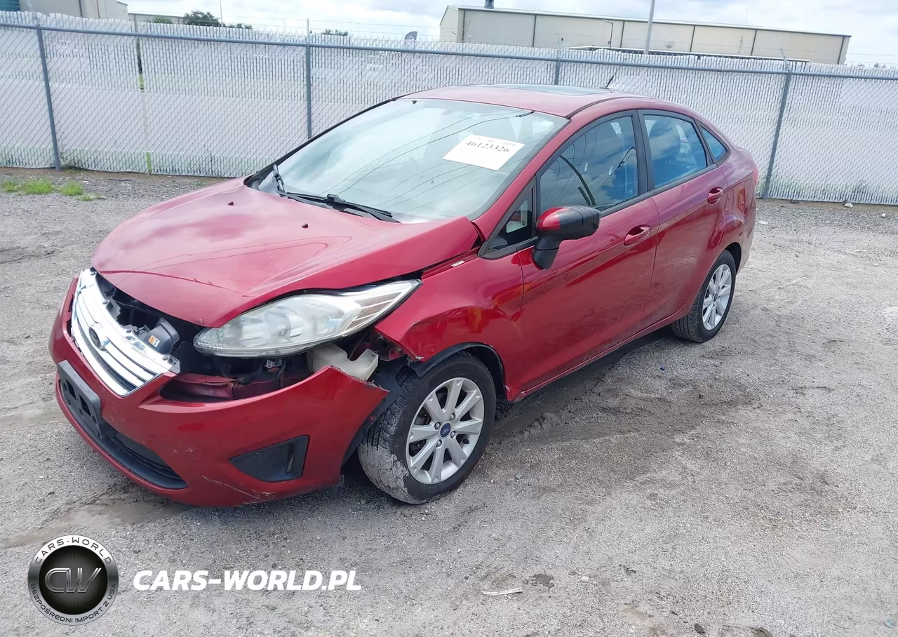 2013 Ford Fiesta Se VIN:3FADP4BJ1DM165042 - 2