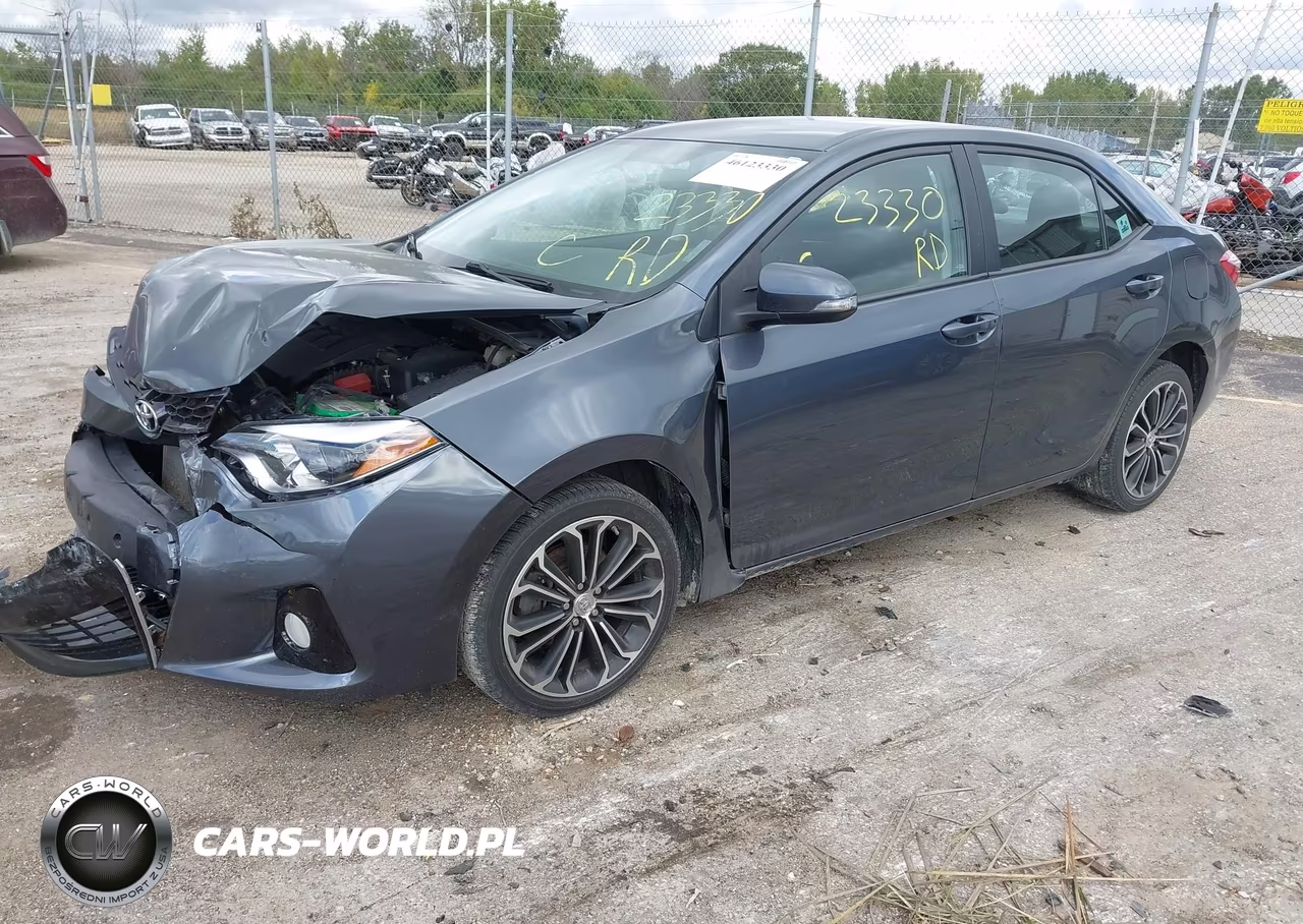 2016 Toyota Corolla S Plus VIN:2T1BURHE3GC744709 - 2