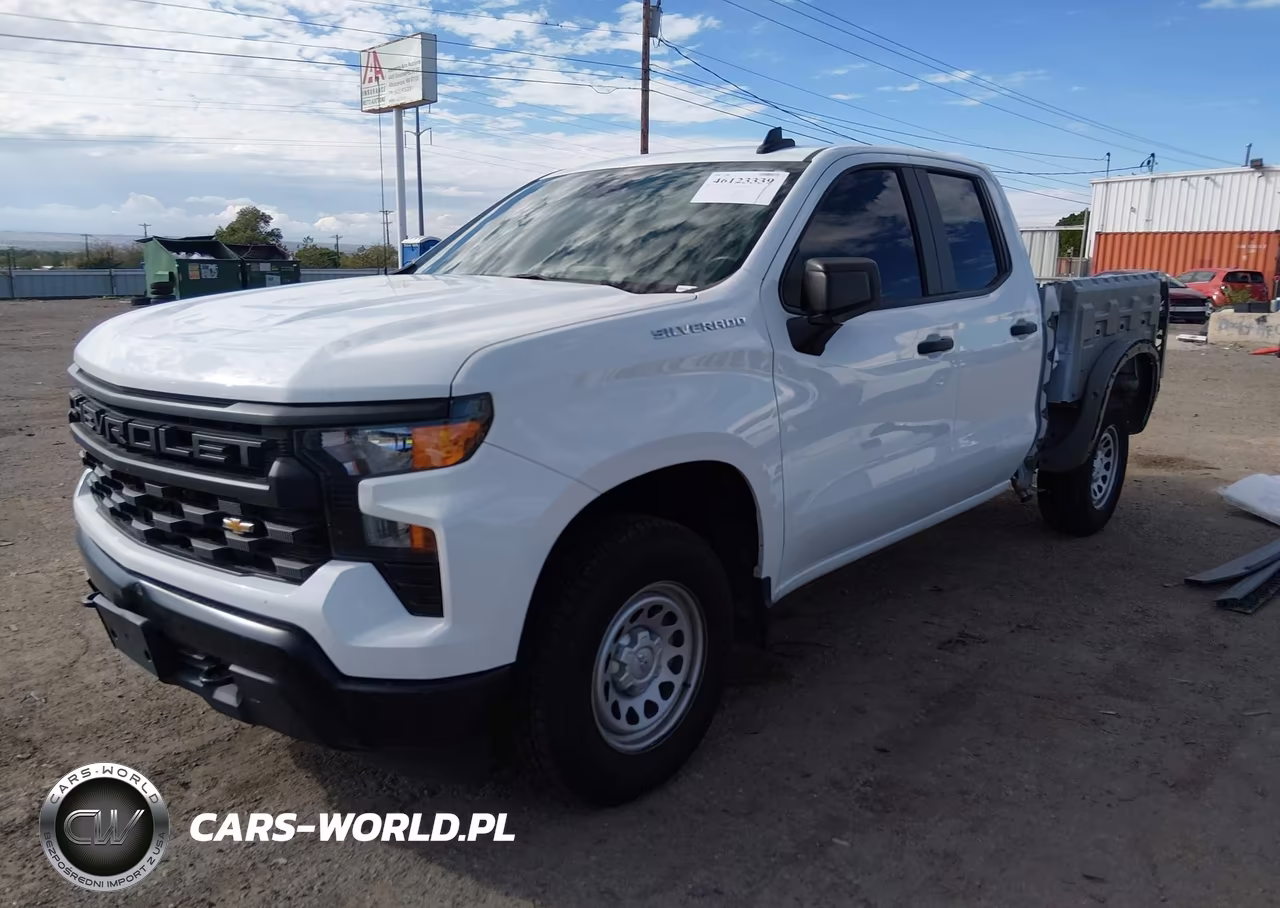 2024 Chevrolet Silverado 1500 4Wd Standard Bed Wt VIN:1GCRDAED3RZ277506 - 2