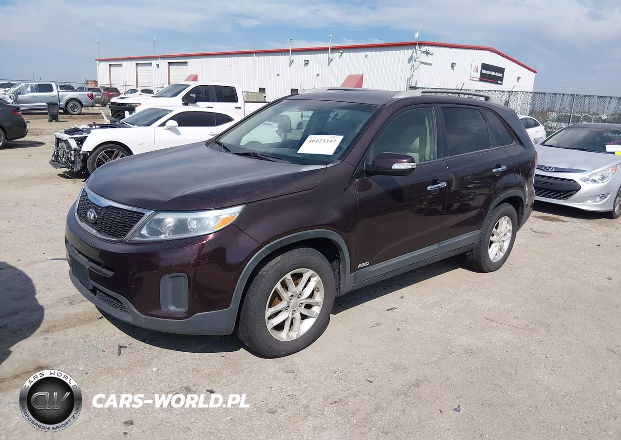 2015 Kia Sorento Lx V6 VIN:5XYKTDA72FG606485 - 2